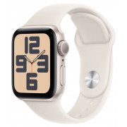 Смарт-часы Apple Watch SE 2024 44mm Starlight M/L