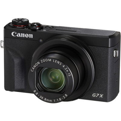 Фотоаппарат Canon PowerShot G7 X Mark III, Black Фотоаппарат Canon PowerShot G7 X Mark III, Black