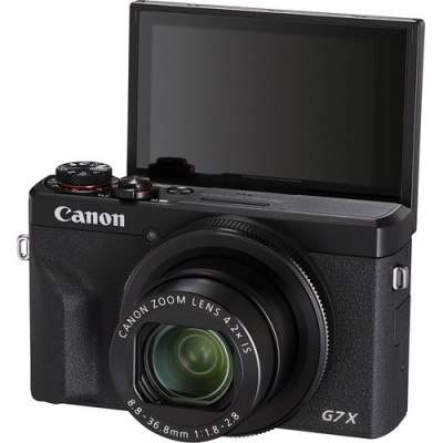 Фотоаппарат Canon PowerShot G7 X Mark III, Black Фотоаппарат Canon PowerShot G7 X Mark III, Black