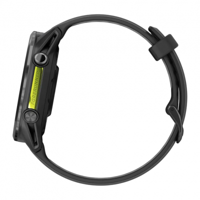 Спортивные часы Garmin Forerunner 970 Carbon Grey DLC Titanium with Black Case and Black Translucent Whitestone Band Спортивные часы Garmin Forerunner 970 Carbon Grey DLC Titanium with Black Case and Black Translucent Whitestone Band