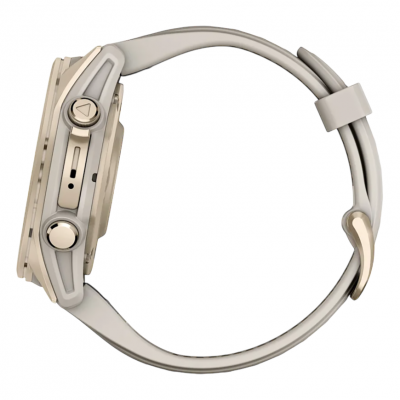 Спортивные часы Garmin Fenix 8 43mm AMOLED Soft Gold with fog gray dark Спортивные часы Garmin Fenix 8 43mm AMOLED Soft Gold with fog gray dark