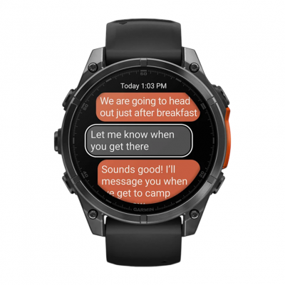 Спортивные часы Garmin Fenix 8–51mm AMOLED slate gray with a black silicone band Спортивные часы Garmin Fenix 8–51mm AMOLED slate gray with a black silicone band
