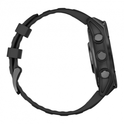 Спортивные часы Garmin Fenix 8–51mm AMOLED slate gray with a black silicone band Спортивные часы Garmin Fenix 8–51mm AMOLED slate gray with a black silicone band