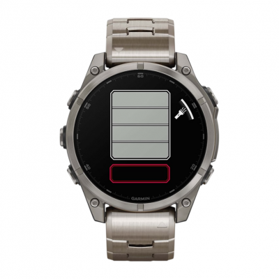Спортивные часы Garmin Fenix 8 47mm AMOLED Sapphire bare titanium graphite with a titanium band plus a graphite silicone band Спортивные часы Garmin Fenix 8 47mm AMOLED Sapphire bare titanium graphite with a titanium band plus a graphite silicone band