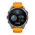 Спортивные часы Garmin Fenix 8 – 47mm AMOLED Sapphire titanium with a spark orange graphite silicone band Спортивные часы Garmin Fenix 8 – 47mm AMOLED Sapphire titanium with a spark orange graphite silicone band