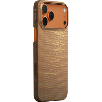 Чехол Pitaka Ultra-Slim Case для iPhone 17 Pro Max, Golden Glint Чехол Pitaka Ultra-Slim Case для iPhone 17 Pro Max, Golden Glint