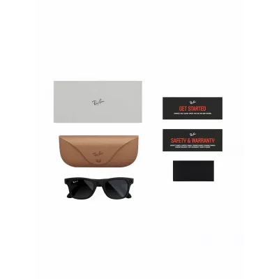 Умные очки RW4012 RayBan Wayfarer M (2-е поколение) Matte Black/Gradient Graphite Умные очки RW4012 RayBan Wayfarer M (2-е поколение) Matte Black/Gradient Graphite