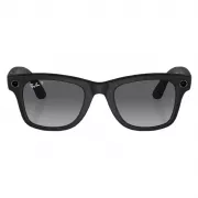 Умные очки RW4008 RayBan Meta Wayfarer L, матовая черная оправа/линзы графитовый градиент