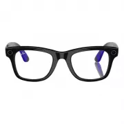 Умные очки RW4008 RayBan Meta Wayfarer M, глянцевая черная оправа/линзы прозрачные