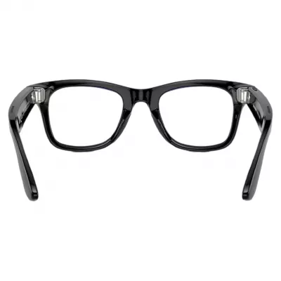 Умные очки RW4008 RayBan Meta Wayfarer M, глянцевая черная оправа/линзы прозрачные Умные очки RW4008 RayBan Meta Wayfarer M, глянцевая черная оправа/линзы прозрачные
