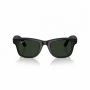 Умные очки RW4008 RayBan Meta Wayfarer L, матовая черная оправа/фотохромные линзы зеленый графит